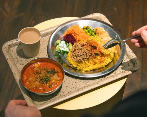 グリルチキンのココナッツトムヤムカレー